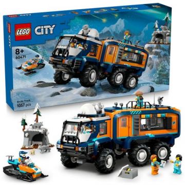LEGO® City - Camionul laborator stiintific al exploratorilor arctici 60471, 1064 piese