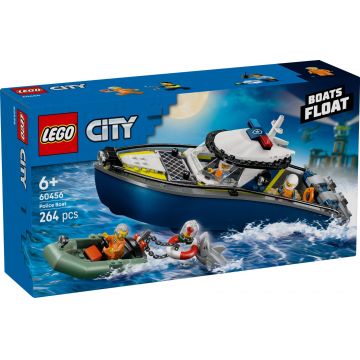 LEGO® City - Urmarirea cu barca de politie (60456)