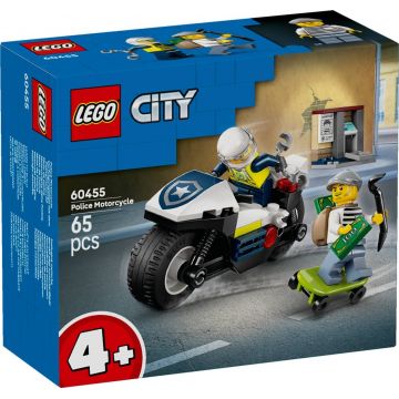 LEGO® City - Urmarirea cu motocicleta de politie (60455)