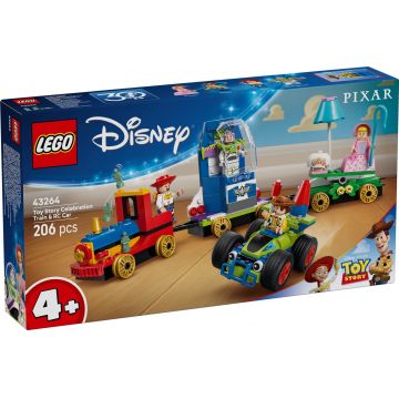 LEGO® Disney Pixar - Tren aniversar si masina RC din Toy Story (43264)