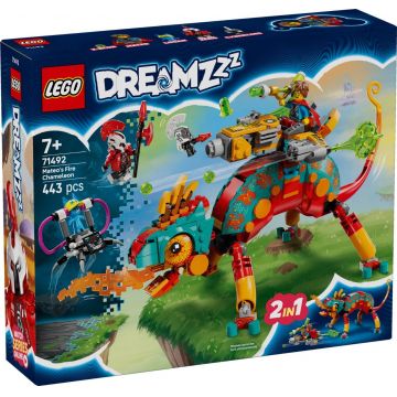 LEGO® Dreamzzz - Cameleonul de foc al lui Mateo (71492)