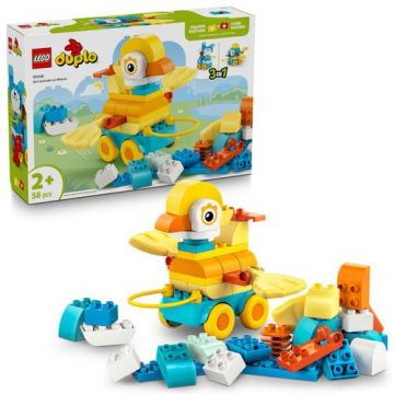 LEGO® DUPLO® - Animale pe roti 3 in 1 10448, 58 piese
