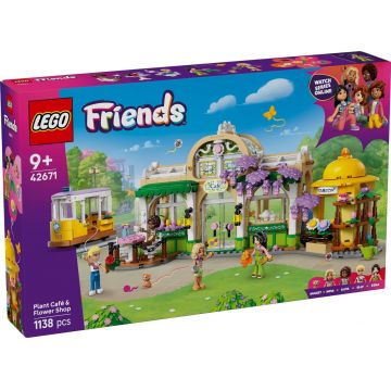LEGO® Friends - Cafenea cu multe plante si florarie (42671)