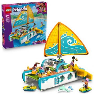 LEGO® Friends - Calatoria aventuroasa cu barca 42664, 685 piese
