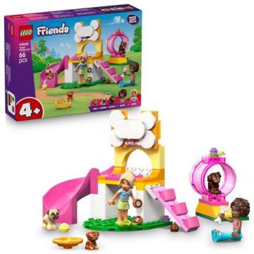 LEGO® Friends - Loc de joaca pentru catelusi 42665, 66 piese