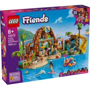LEGO® Friends - Statiune de pe litoral pentru vacanta cu familia (42673) LEGO® Friends - Statiune de pe litoral pentru vacanta cu familia (42673)
