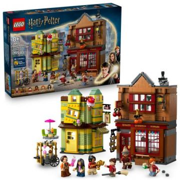 LEGO® Harry Potter™ - Furnituri Vajthat de calitate si magazin de inghetata 76452, 795 piese
