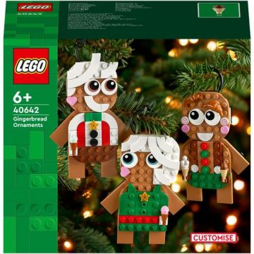 LEGO® Icons Creator Expert - Ornamente in forma de turta dulce 40642, 190 piese