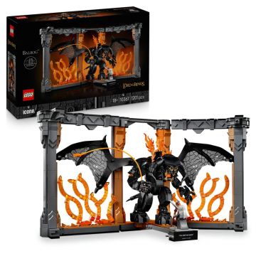 Lego Icons Sapanul Inelelor Diorama pentru Biblioteca cu un Balrog 10367