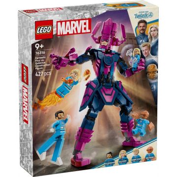 LEGO® Super Heroes - Figurina de constructie Cei patru fantastici vs. Galactus (76316)
