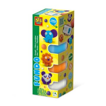 Plastilina Culori Luminoase-Animale Salbatice