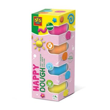 Plastilina Happy 4 Culori