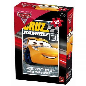Puzzle 35 piese, Disney Cars 3, Modelul 2