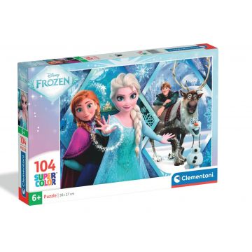 Puzzle Clementoni, Disney Frozen, 104 piese