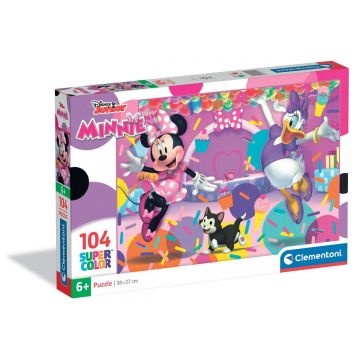 Puzzle Clementoni, Disney Junior, Minnie Mouse, 104 piese Puzzle Clementoni, Disney Junior, Minnie Mouse, 104 piese