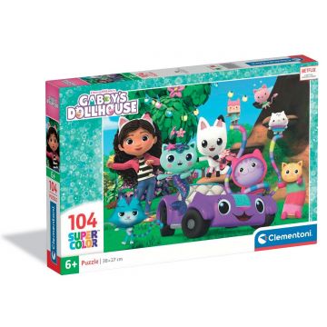 Puzzle Clementoni, Gabbys Dollhouse, 104 piese