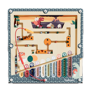 Puzzle labirint - Cursa dinozaurului