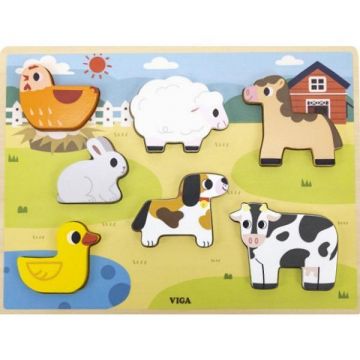 Puzzle senzorial: Ferma