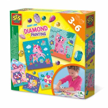 Set cu Diamante Mari Autocolante