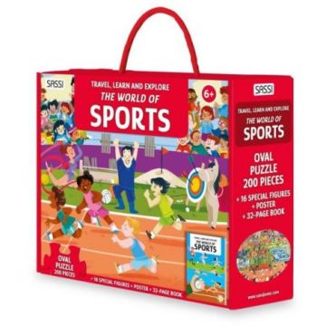 Cunoaste si exploreaza - puzzle ora de sport (200 piese)
