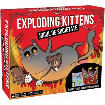 Jocul de societate. Exploding Kittens