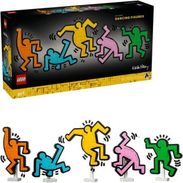 LEGO® ART - Keith Haring – Figurine care danseaza 31216, 1773 piese