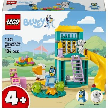 Lego Bluey - Distractie la locul de joaca cu Blue si Chloe