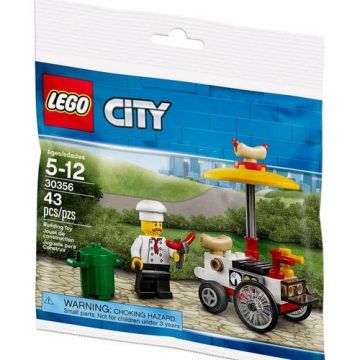 LEGO City 30356 Hot-Dog Stand, 43 piese