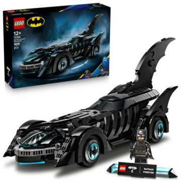 LEGO® DC - Batmobilul din Batman Forever™ 76304, 909 piese