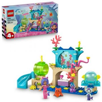 LEGO® Gabby's Dollhouse - Aventurile in acvariu ale sirenei Gabby 11204, 103 piese