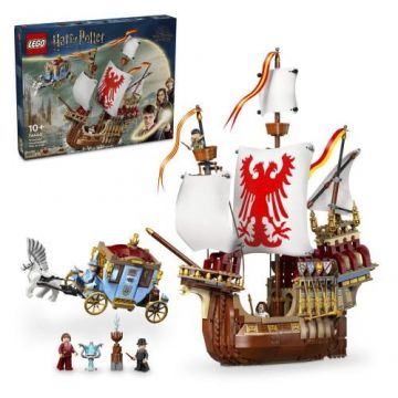 LEGO Harry Potter - Turneul Traimagic - Sosirea, 5 minifigurine, multicolor, 1229 piese, 44x39x17cm