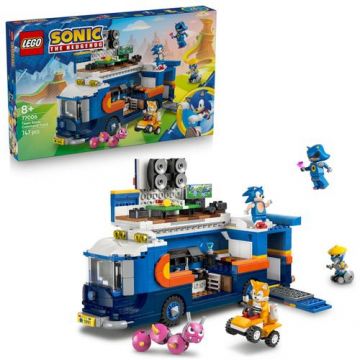 LEGO® Sonic - Camionul de comanda al echipei Sonic 77006, 747 piese