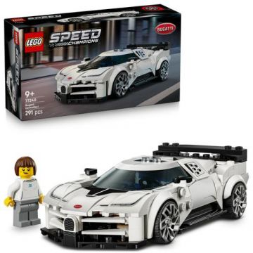LEGO® Speed Champions - Hipermasina sport Bugatti Centodieci 77240, 291 piese