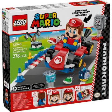LEGO® Super Mario - Mario interactiv si Standard Kart (72043)