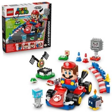 LEGO® Super Mario - Mario Kart™ – LEGO® Mario™ interactiv si Standard Kart 72043, 278 piese