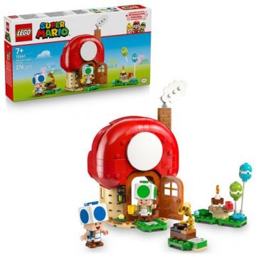 LEGO® Super Mario - Petrecere acasa la Toad 72041, 276 piese