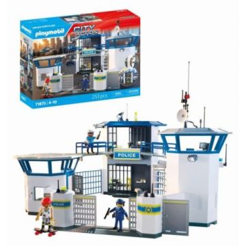 Playmobil - Jucarie de rol Centrul de comanda al politiei