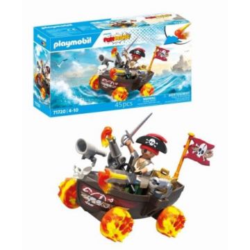 Playmobil - Jucarie de rol Cursa cu barca piratilor