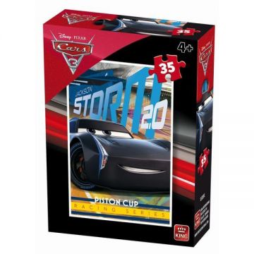 Puzzle 35 piese, Disney Cars 3, Modelul 3