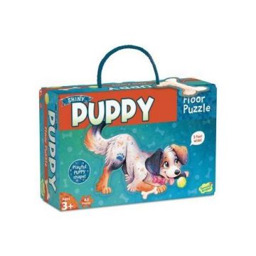 Puzzle de podea in forma de catelus ,   Puppy floor puzzle