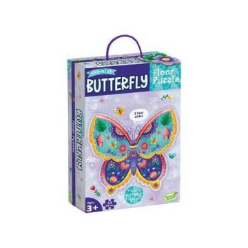 Puzzle de podea in forma de fluture ,   Butterfly Floor Puzzle