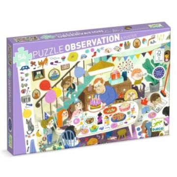 Puzzle Observație Petrecerea , Djeco