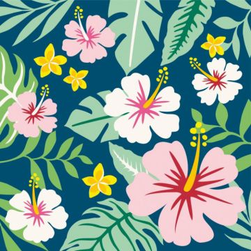 Ravensburger - Pictura pe numere flori exotice