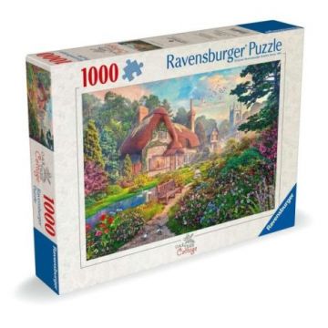 Ravensburger - Puzzle casuta de langa stejar 1000 piese
