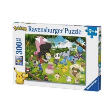 Ravensburger - Puzzle Pokemoni salbatici 300 piese XXL