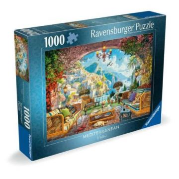 Ravensburger - Puzzle terasa mediteraneana 1000 piese