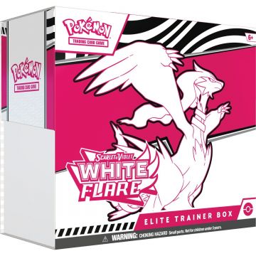 Set cartonase Pokemon TCG, Elite Trainer Box SV10.5, White Flare