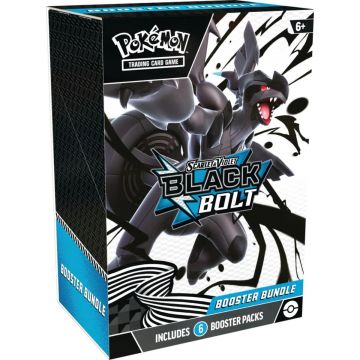 Set cartonase Pokemon TCG, Q3 Booster Bundle, Black Bolt