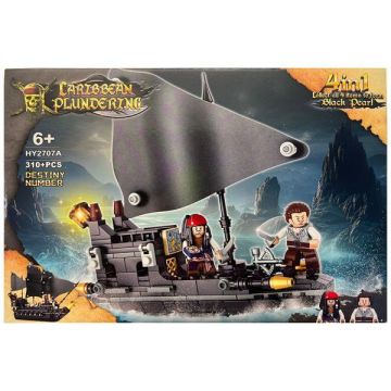 Set de constructie Piratii din Caraibe 1 din 4, Destiny, 310 piese