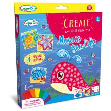 Set de creatie, Color Day, Mosaic Sea Life